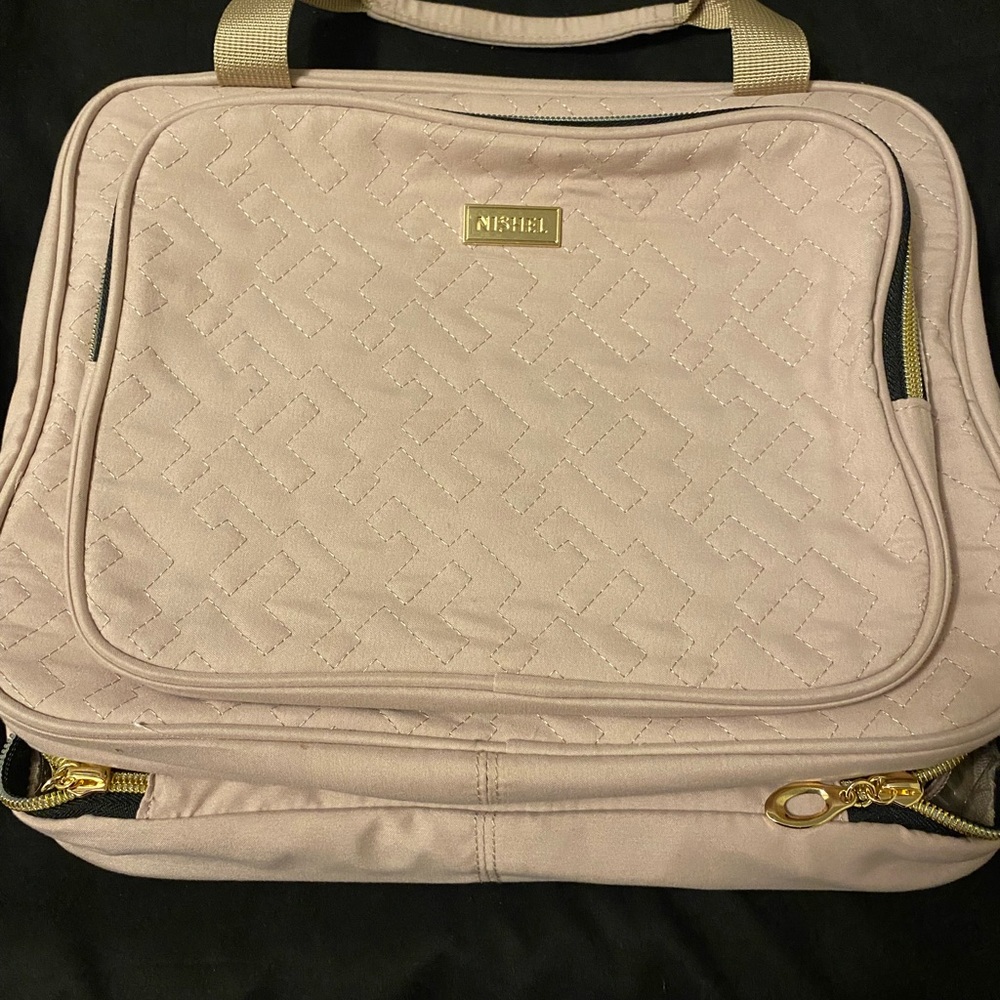 Pink Traveling Bag Or Great Makeup Bag,